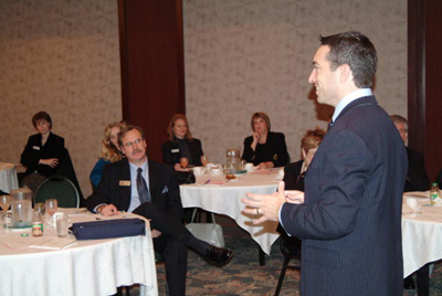 Influencing top level decision makers